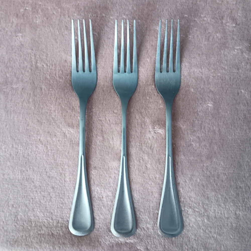 Stainless Steel Forks Set of 3